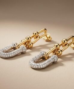 Alternative view of Boucles d’oreilles – Chaîne Iconique